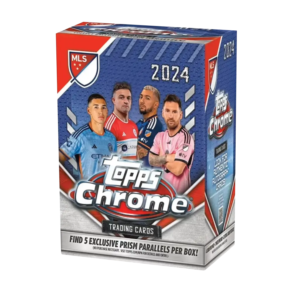 2024 Topps Chrome MLS Soccer Blaster Box 