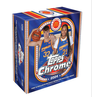 2024 Topps Chrome McDonald's All American Basketball Monster Box 