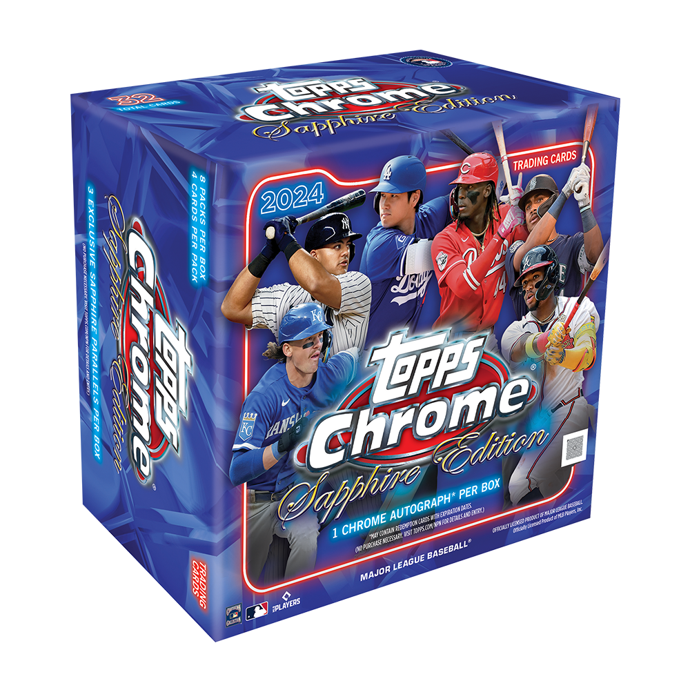 2024 Topps Chrome Sapphire Edition Baseball Box 1