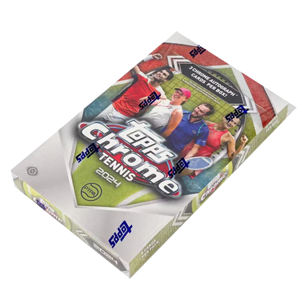 2024 Topps Chrome Tennis Hobby Box 1