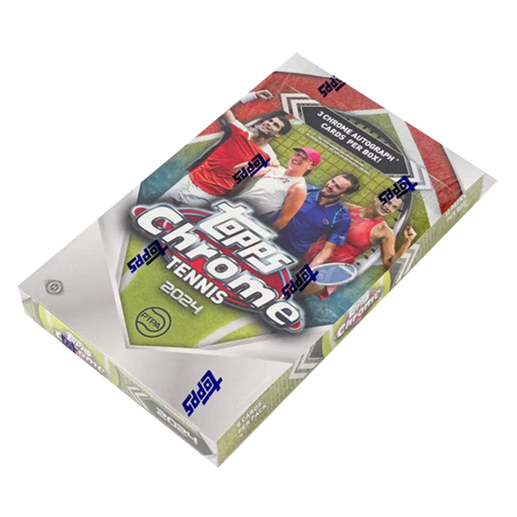 2024 Topps Chrome Tennis Hobby Box 1