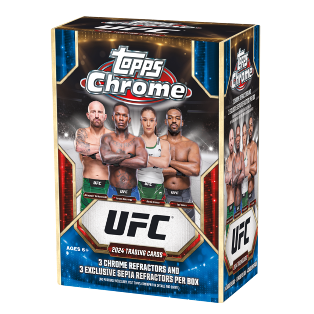 2024 Topps Chrome Ufc Blaster Box 1