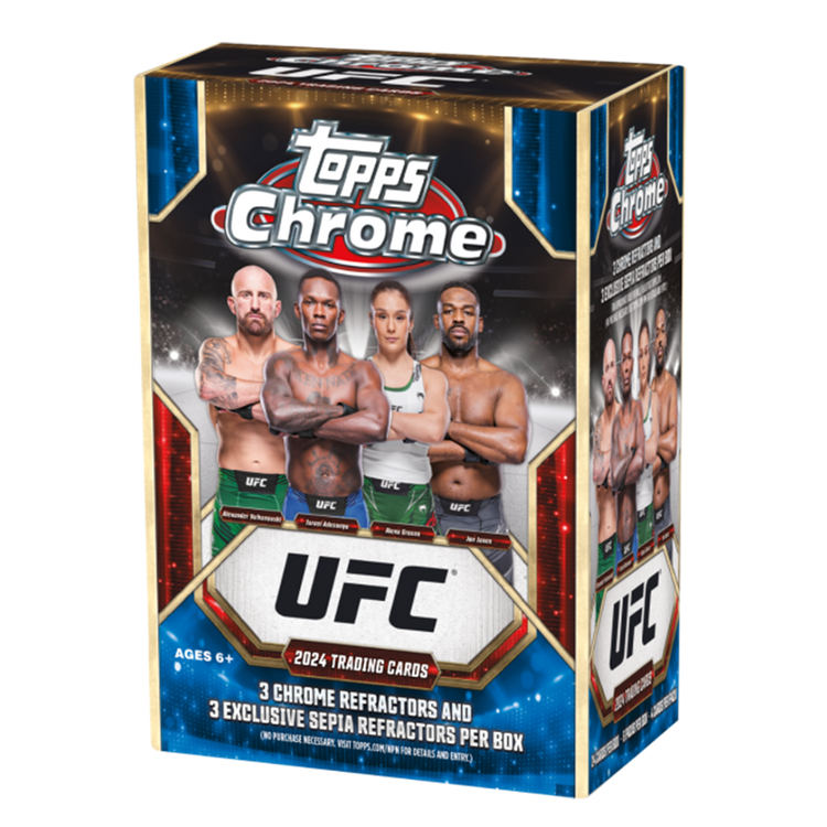 2024 Topps Chrome Ufc Blaster Box 1