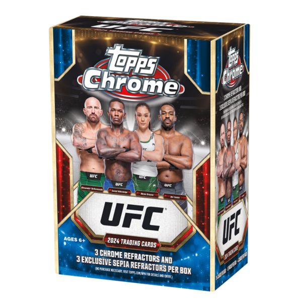 2024 Topps Chrome UFC Blaster Box — Mintink Trading Cards & Live