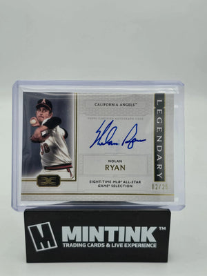 2024 Topps Definitive Baseball Nolan Ryan Legendary Auto Autographs /25 