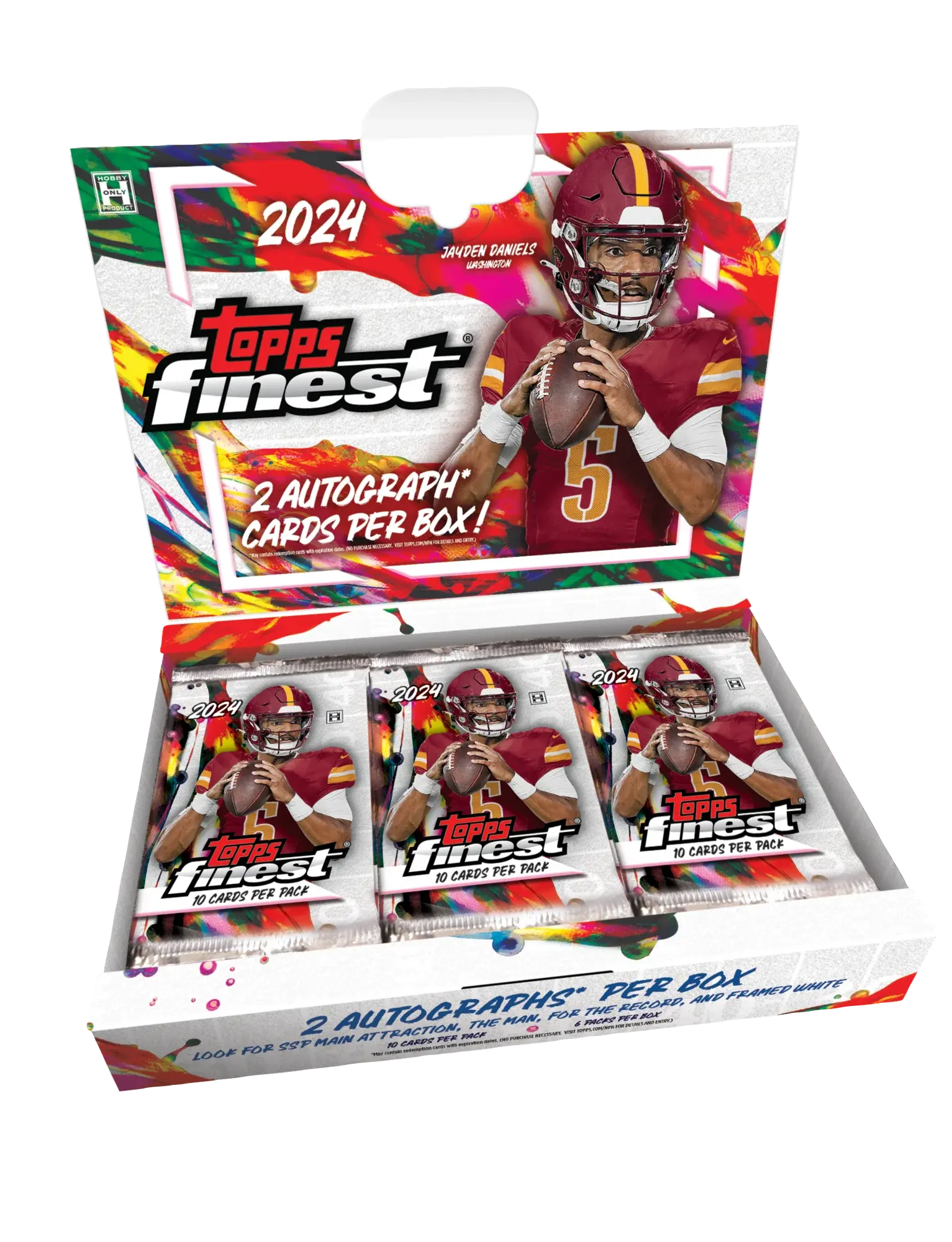 2024 Topps Finest Football Hobby Box 