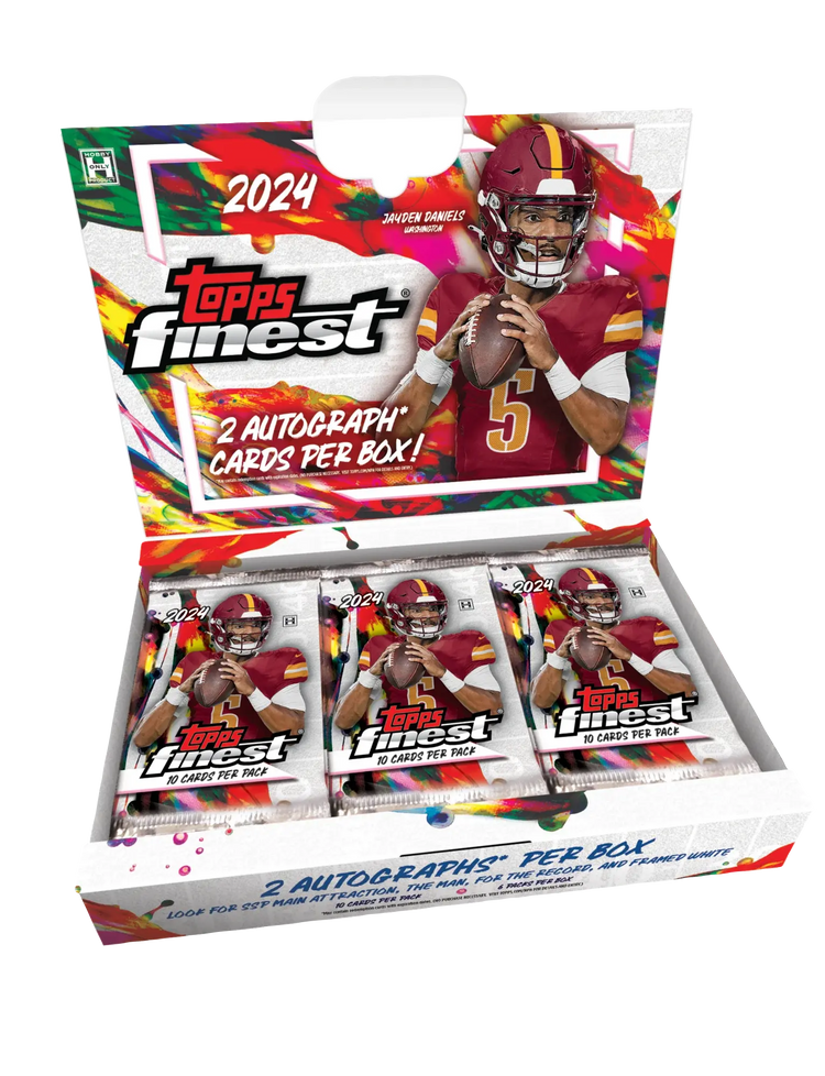 2024 Topps Finest Football Hobby Box 