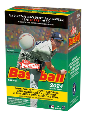 2024 Topps Heritage Baseball Blaster Box 