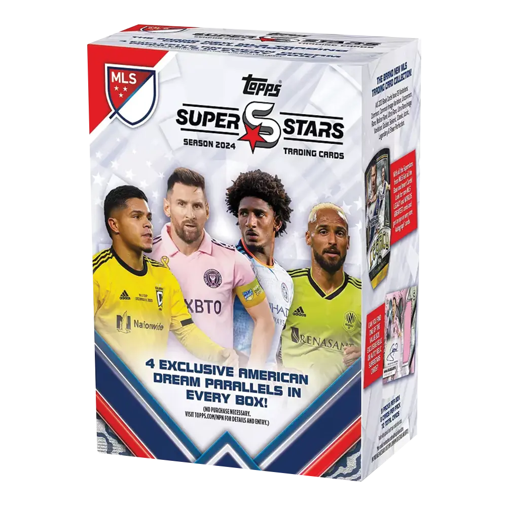 2024 Topps MLS Superstars Soccer Blaster Box 