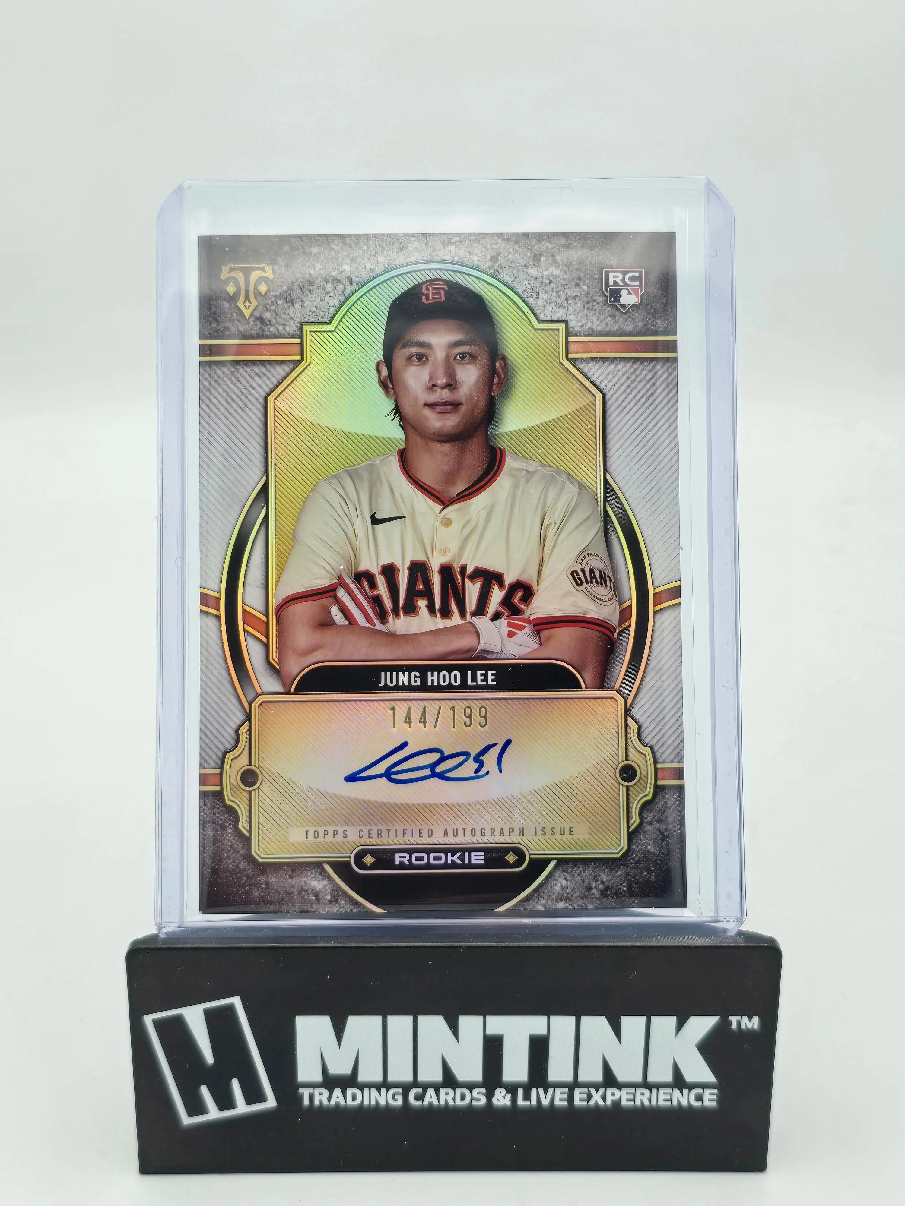 2024 Topps Triple Threads Baseball Jung Hoo Lee RC Rookie Auto /199 