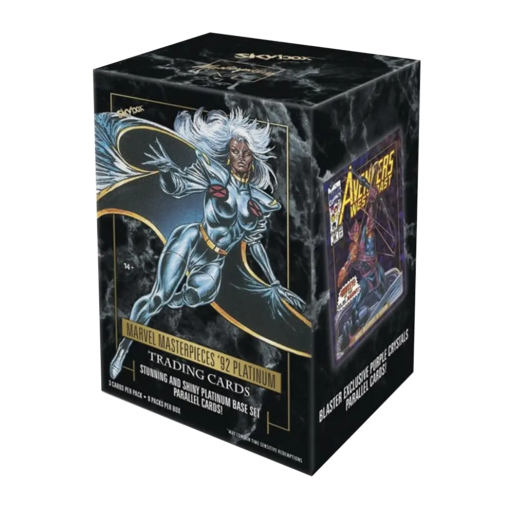 2024 Upper Deck Marvel Masterpieces '92 Platinum Blaster Box 