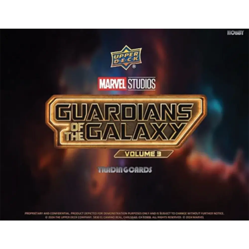 2024 Upper Deck Marvel Studios Guardians Of The Galaxy Volume 3 Hobby Box 