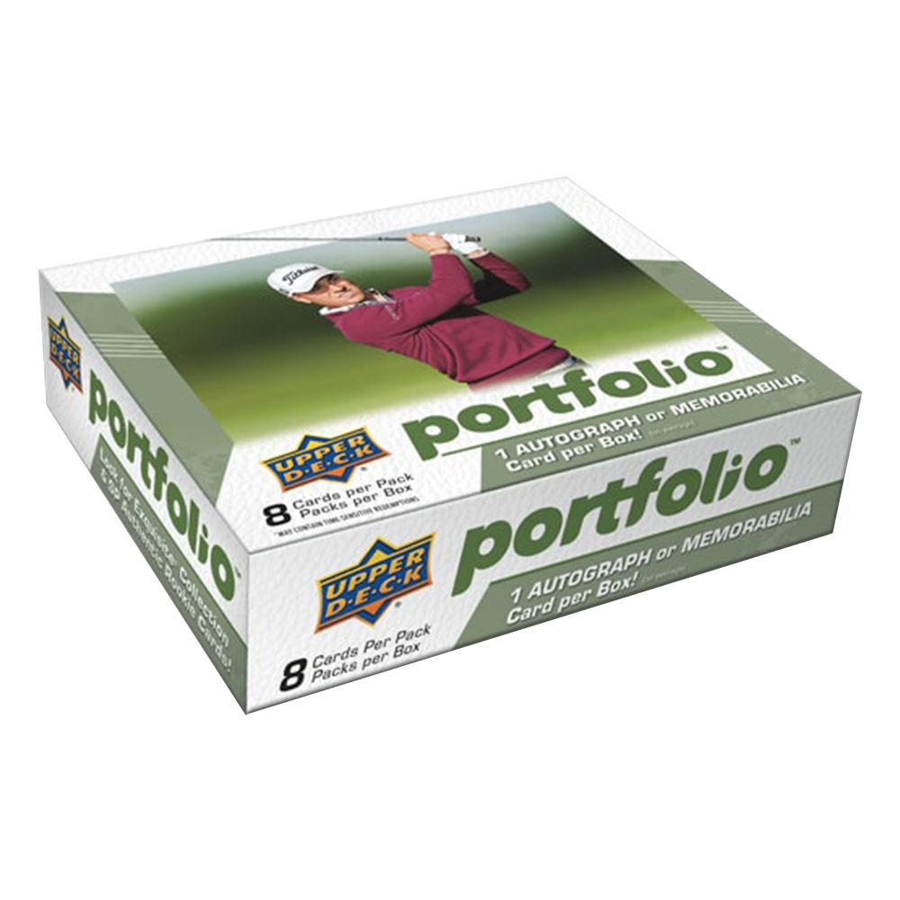 2024 Upper Deck Portfolio Golf Hobby Box 1