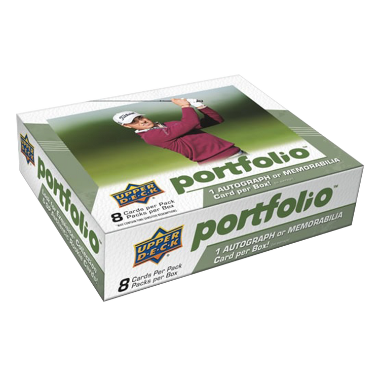 2024 Upper Deck Portfolio Golf Hobby Box 1