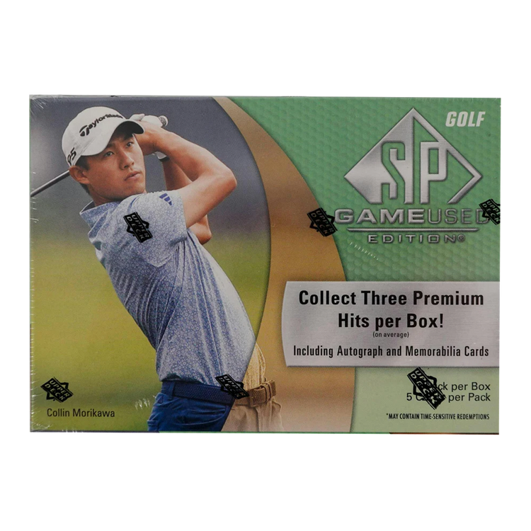 2024 Upper Deck Sp Game Used Golf Hobby Box Spgu 1