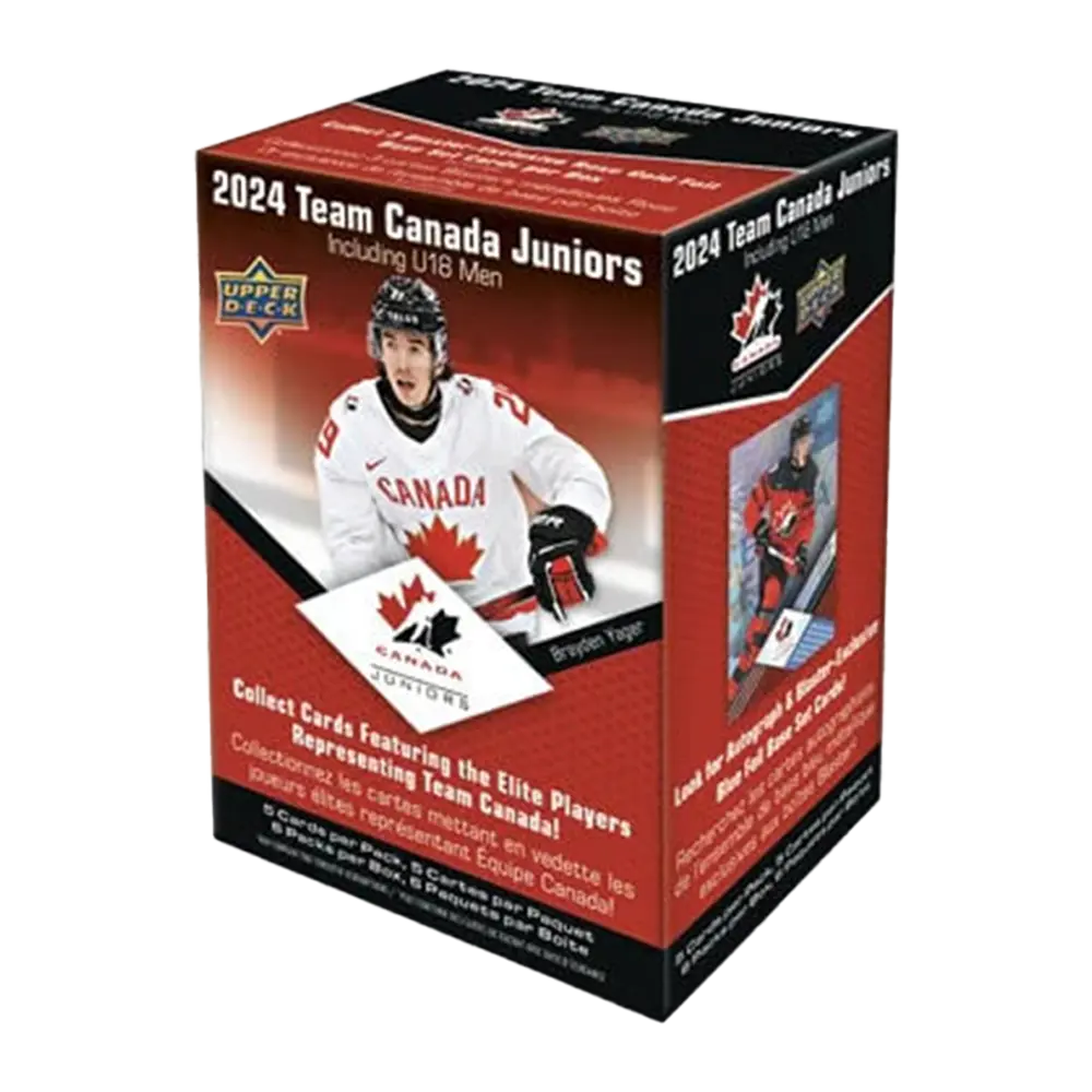 2024 Upper Deck Team Canada Juniors Hockey Blaster Box 