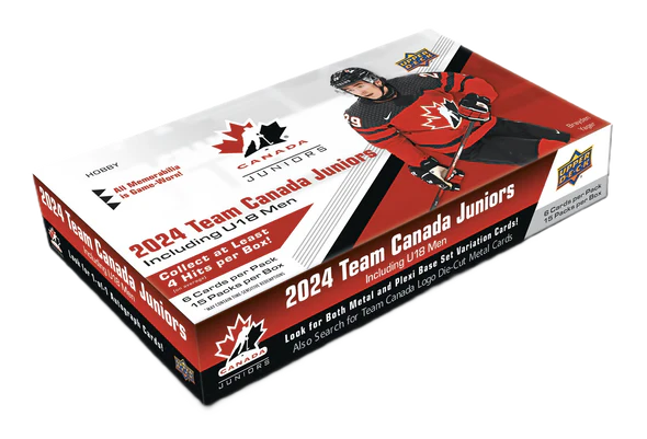 2024 Upper Deck Team Canada Juniors Hockey Hobby Box 1