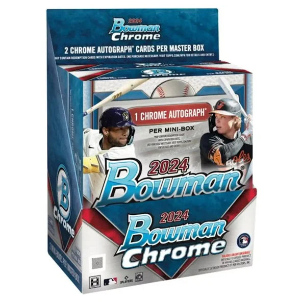 2024 Bowman Chrome Baseball Hobby Box 