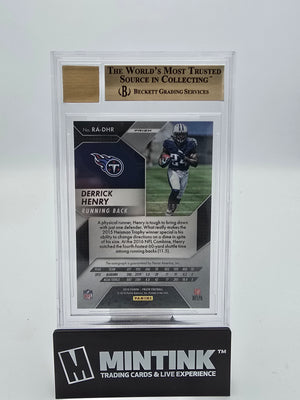 2016 Panini Prizm Rookie Auto Prizms Purple Scope Derrick Henry BGS 9.5 60/99 