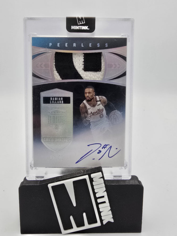 2019-20 Panini Eminence Basketball Damian Lillard Peerless Patch Auto /10 