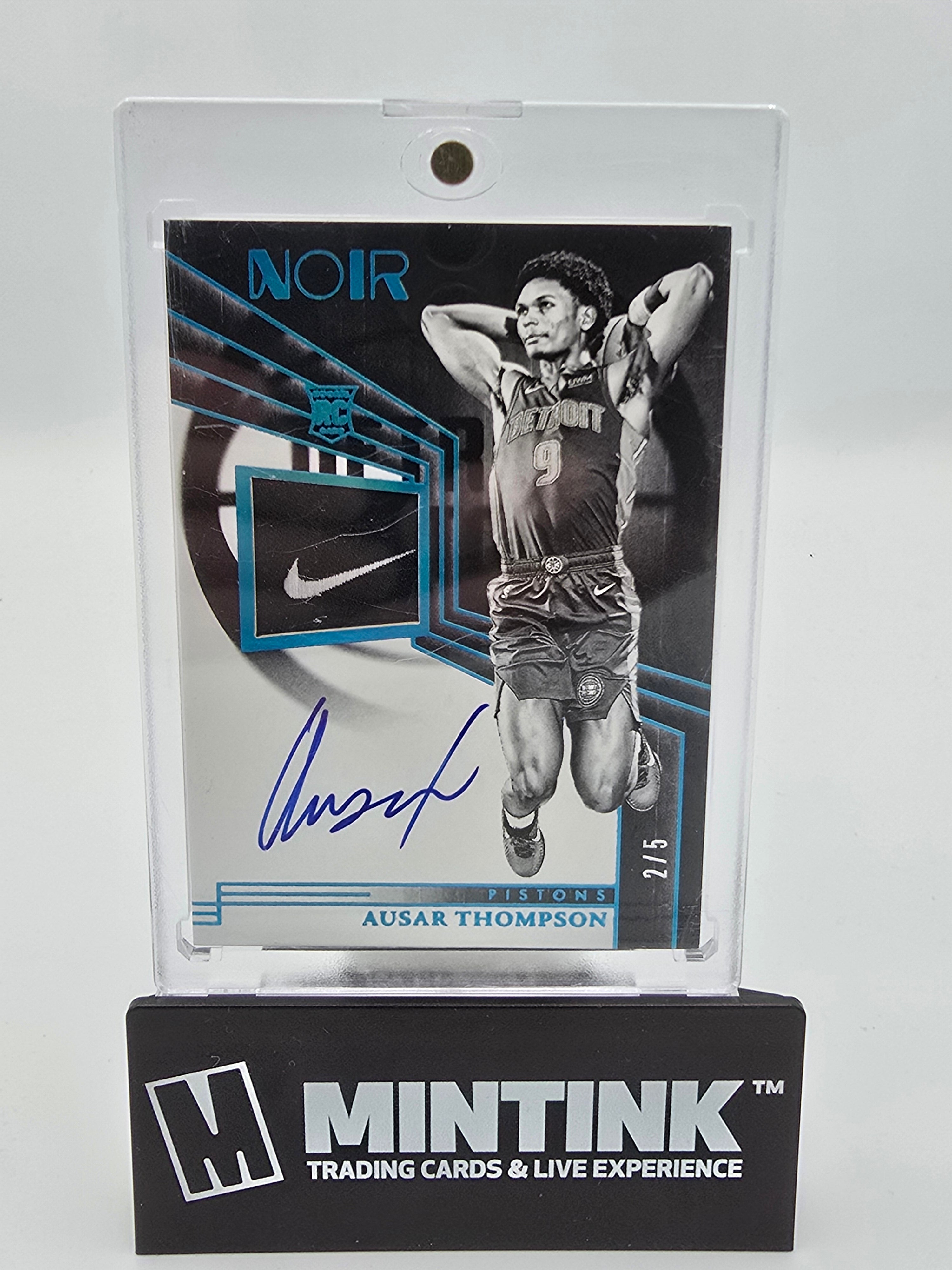 2023-24 Panini Noir Basketball Ausar Thompson RPA 2/5 #312 