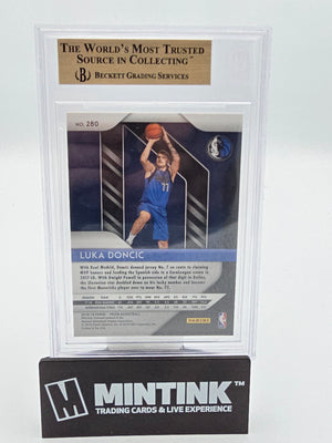 2018-19 Panini Prizm  Basketball Luka Doncic RC Prizm BGS 10 #280 