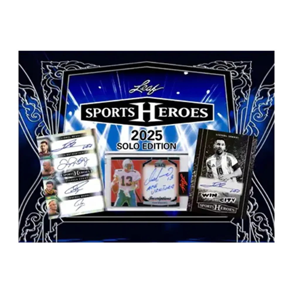 2025 Leaf Sports Heroes Solo Edition Hobby 