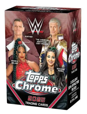 2025 Topps Chrome WWE Blaster Box (Pre Order) 