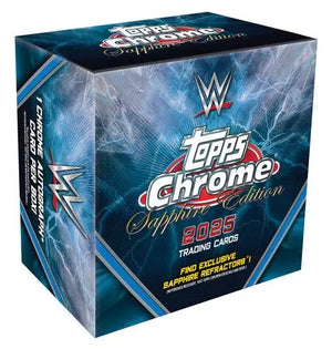 2025 Topps Chrome WWE Sapphire Edition Wrestling Hobby Box 