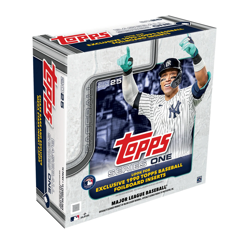 2025 Topps Series 1 Baseball Retail Mega Box 