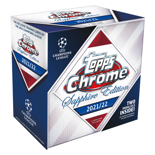 2021-22 Topps Chrome UEFA Champion’s League Sapphire Edition