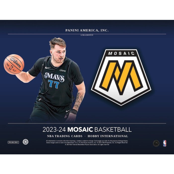 2023-24 Panini Mosaic Basketball Hobby International Box 