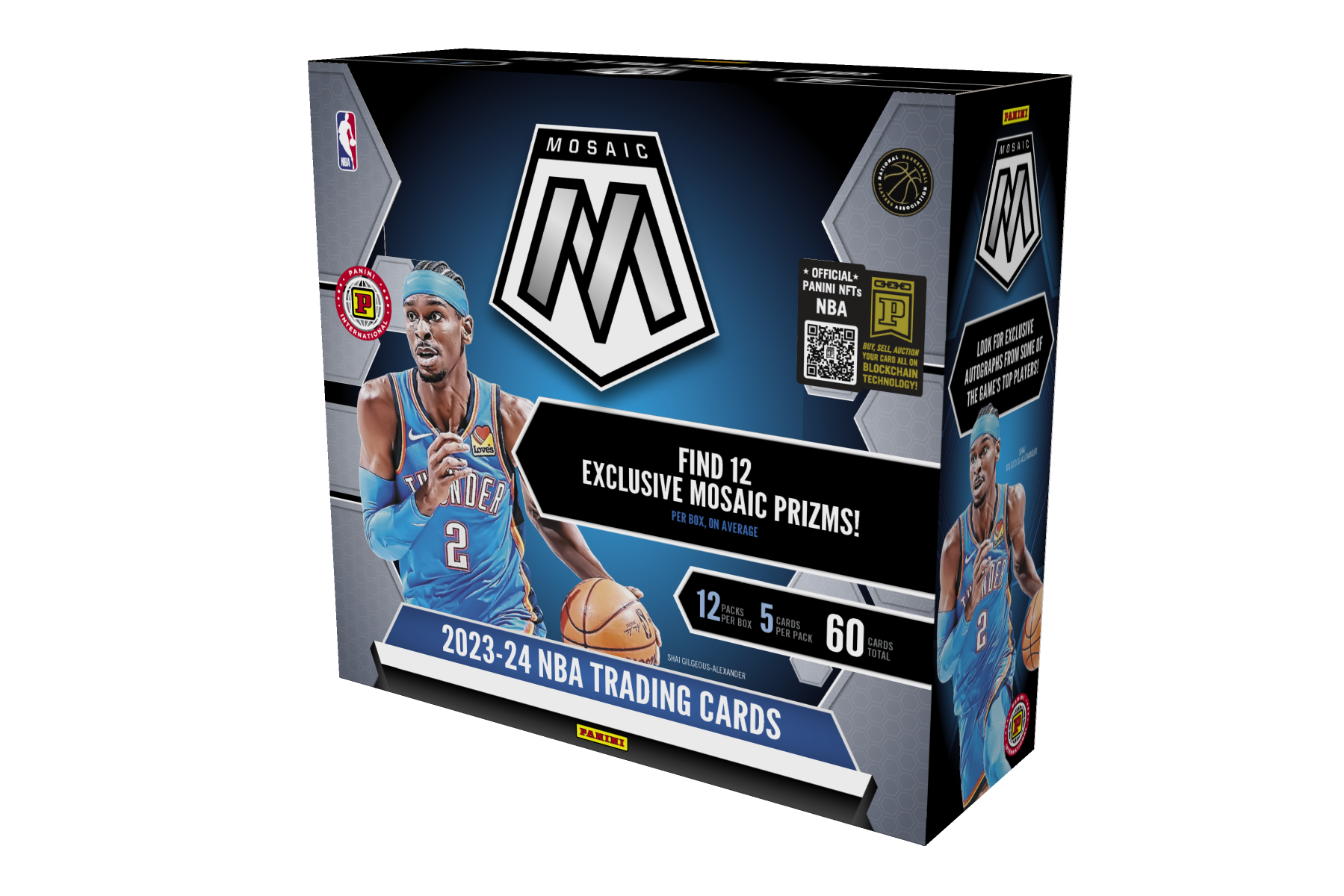 2023-24 Panini Mosaic Basketball Hobby International Box