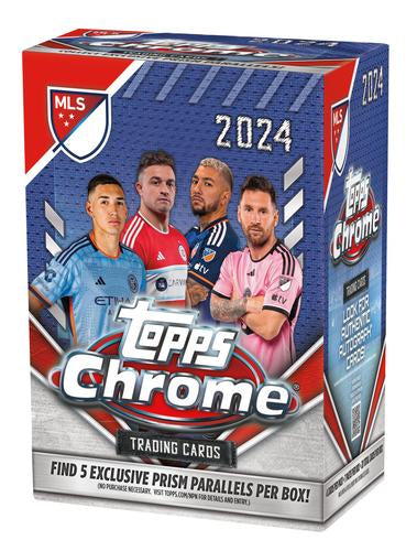 2024 Topps Chrome MLS Soccer Blaster Box 