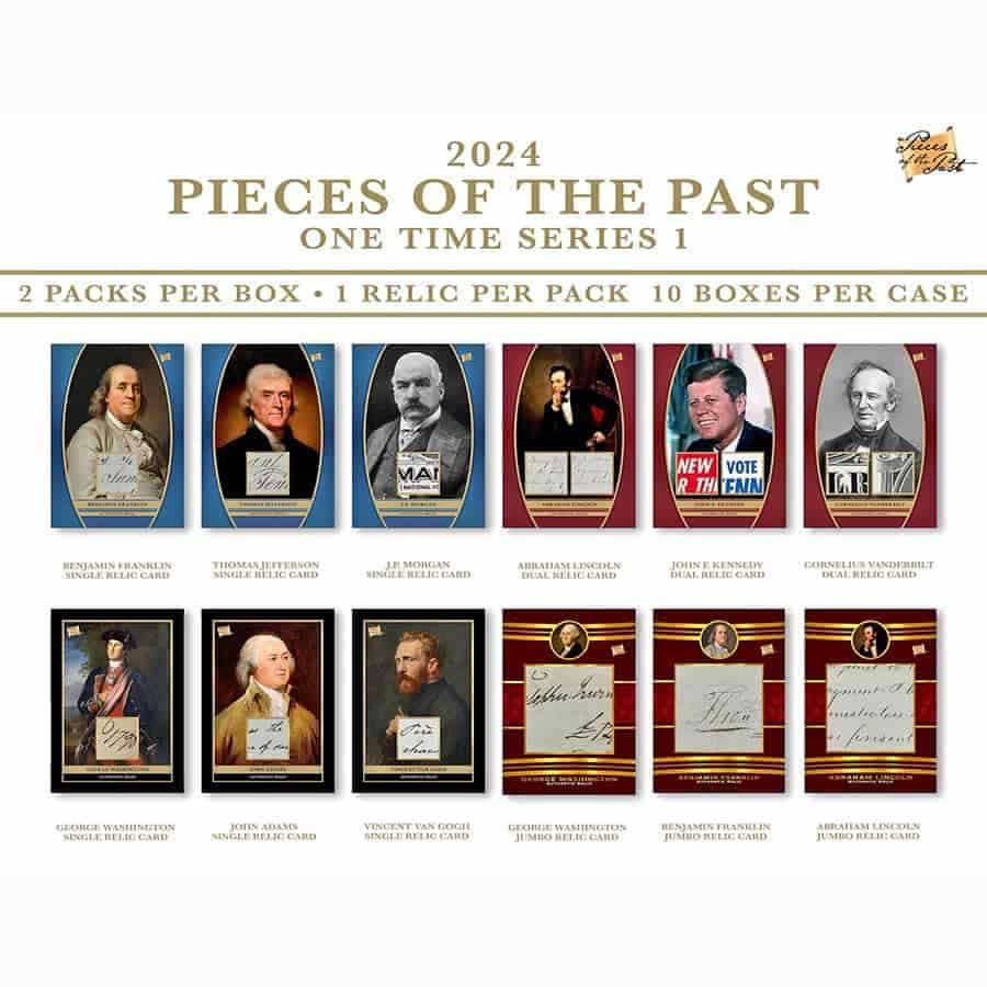 2024 Super Break Pieces of the Past One Time Series 1 Edition Hobby Box