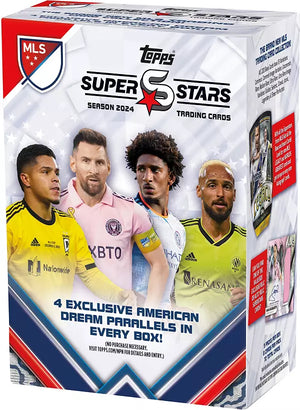 2024 Topps MLS Superstars Soccer Blaster Box 