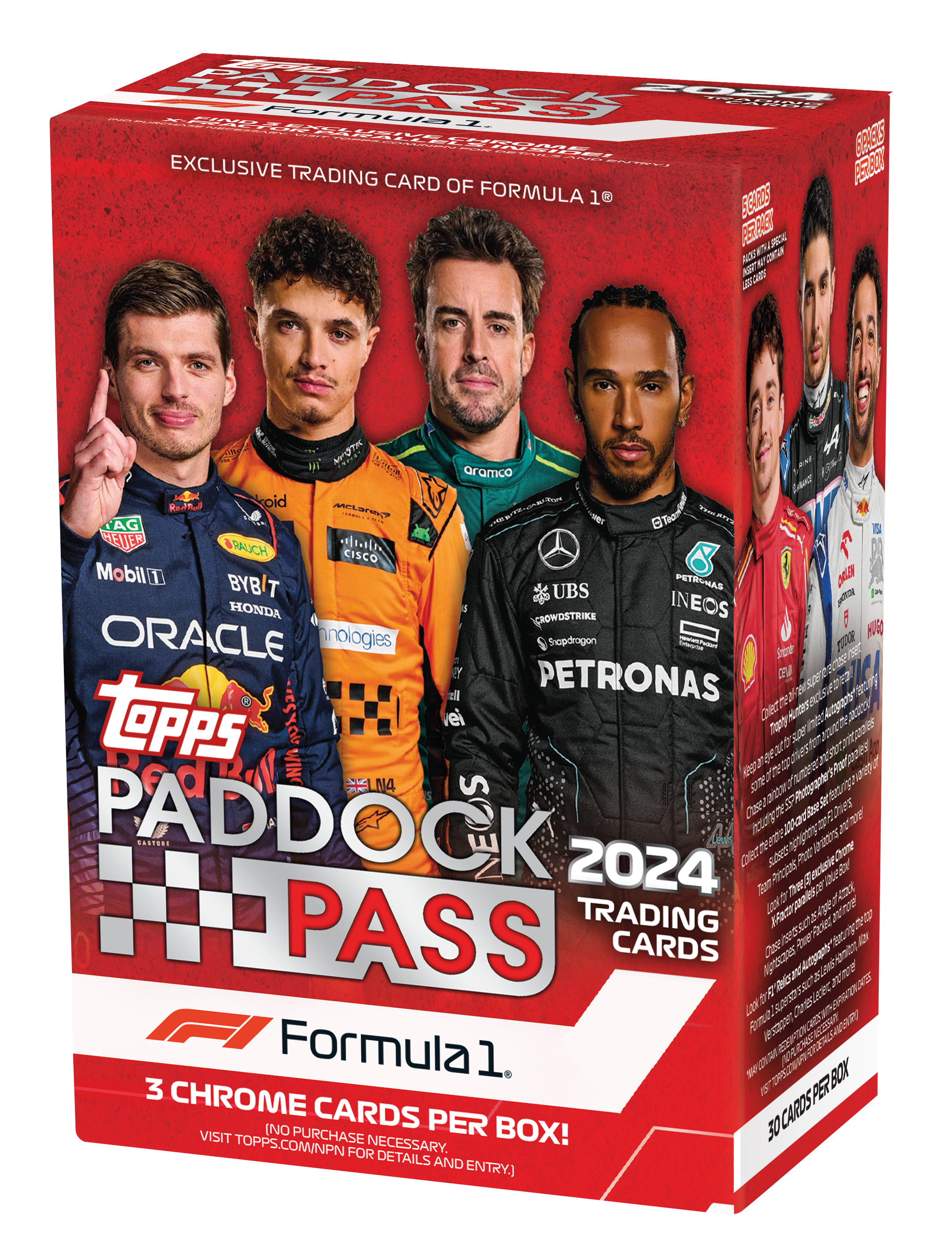 2024 Topps Paddock Pass F1 Formula 1 Blaster Box (Pre Order) 