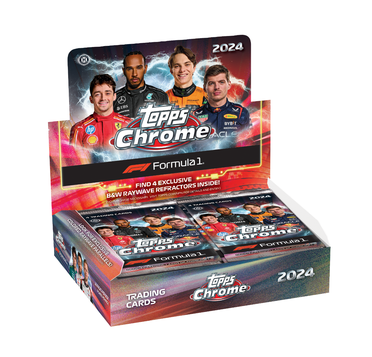 2024 Topps Chrome Formula 1 Qualifying Lap Box 