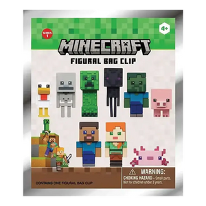 3D Figural Bag Clip Minecraft Series 1 Mystery Pack 