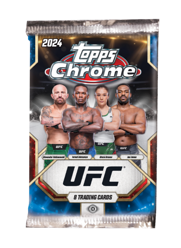 2024 Topps Chrome Ufc Hobby Pack (Single Pack Sales) 1