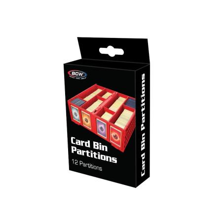 1600 & 3200 Collect Card Bin Partitions Red 