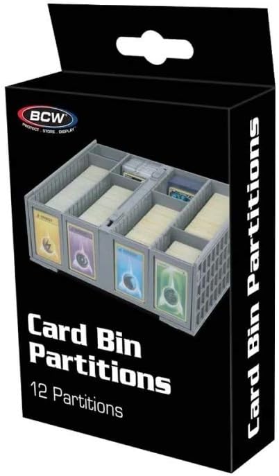 1600 & 3200 Collect Card Bin Partitions Gray 