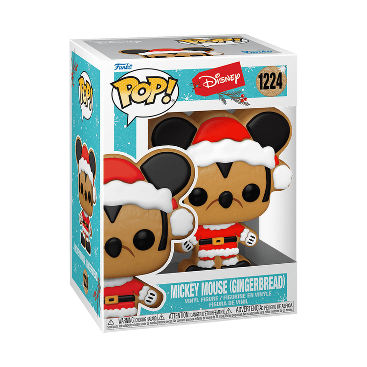 Funko POP! Disney Santa Mickey GingerBread 