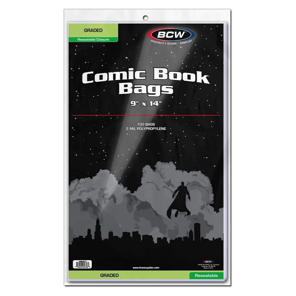 Bcw Resealable Bag For Graded Comics 1