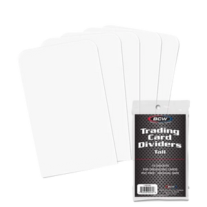 Bcw Tall Trading Card Dividers 1