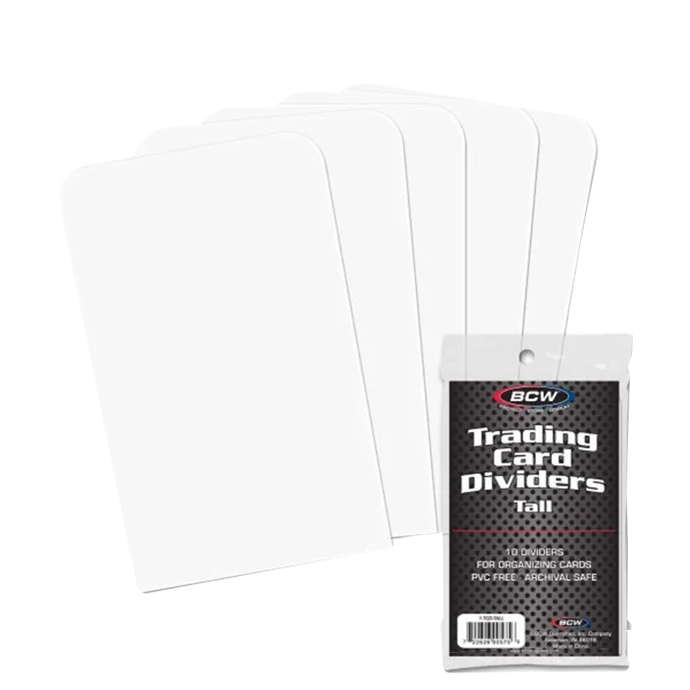 Bcw Tall Trading Card Dividers 1