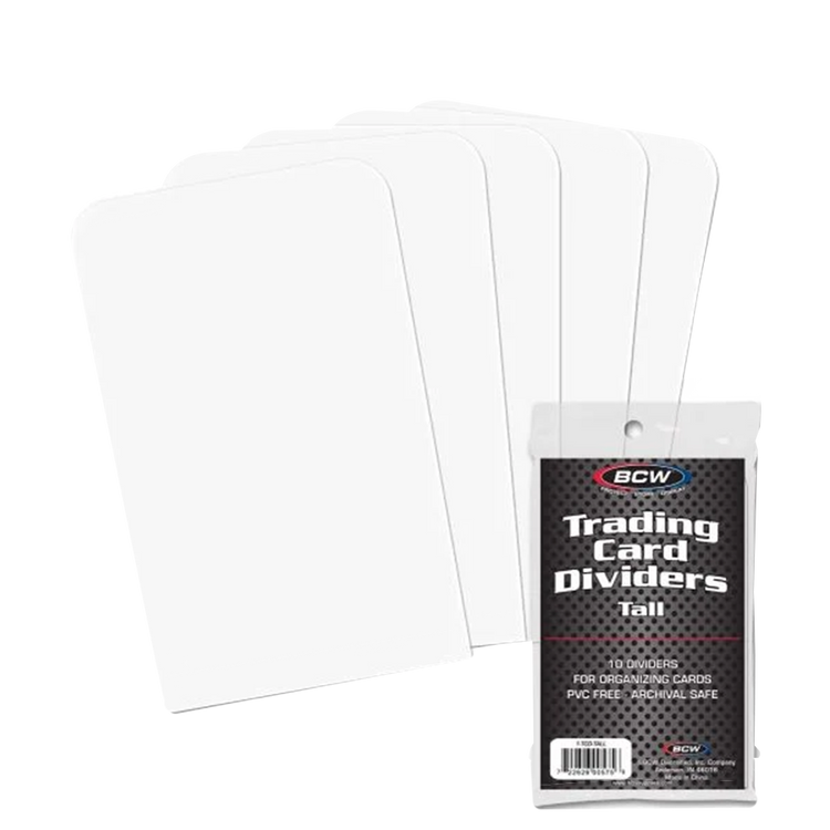 Bcw Tall Trading Card Dividers 1