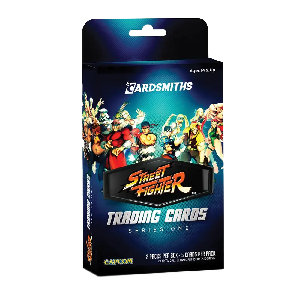 Cards Smiths Street Fighter Trading Cards Collector Box 