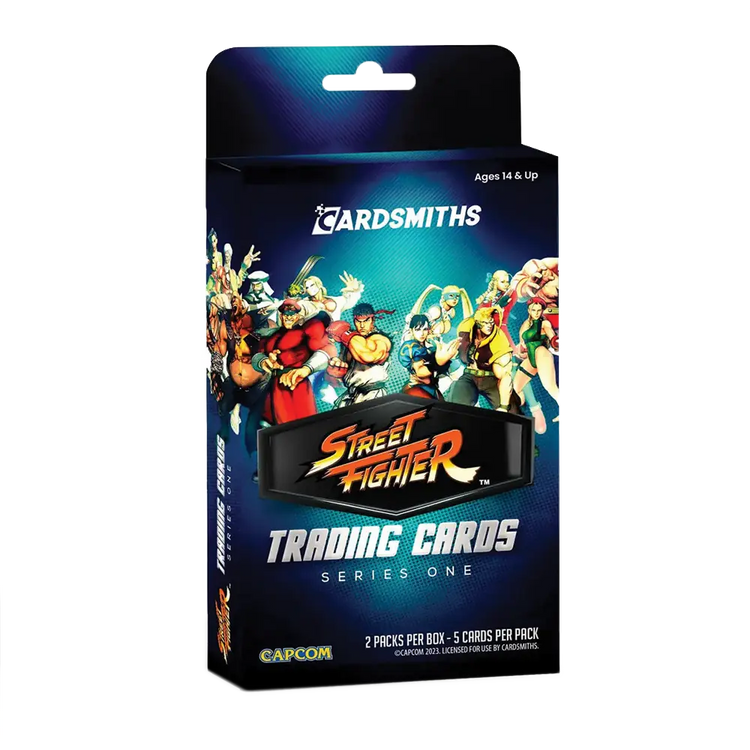 Cards Smiths Street Fighter Trading Cards Collector Box 