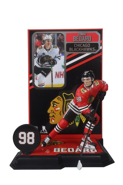 Connor Bedard (Chicago Blackhawks) NHL 7In Posed Figure Mcfarlane's Sportspicks 